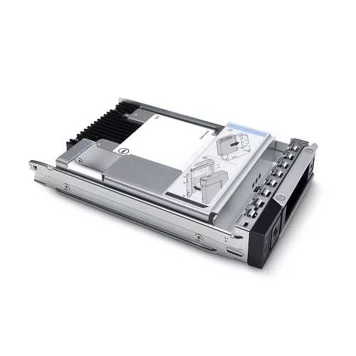 Dell SSD 960GB SATA Read Intensive 6Gbps 512e 2.5in with 3.5in HYB CARR, Hot