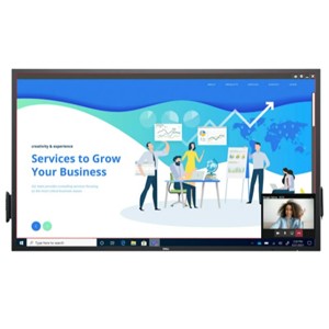 Dell Flat Panel 65" C6522QT 4K Interactive Touch Monitor with USB-C