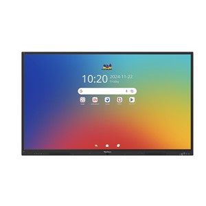 VIEWSONIC 65" 64 Multi touch, 9H, 450nits, 8GB RAM/128GB, Android 16, Black