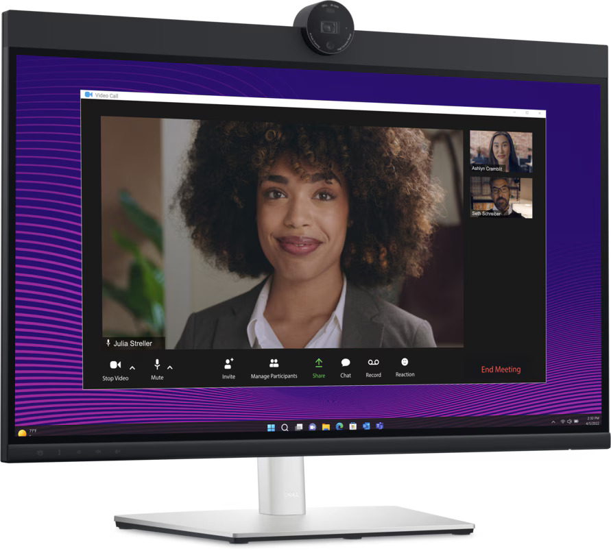 Dell Flat Panel 27" P2724DEB Video Conferencing Monitor