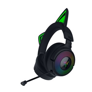 Razer Kraken Kitty V3 Pro - Wireless RGB Kitty Headset for Gaming - Black - FRML